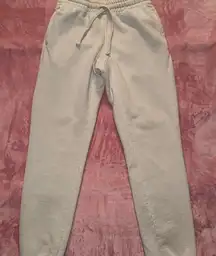 NWOT WOMENS HEAVYWEIGHT SWEATPANTS TALENTLESS SIZE SMALL BONE COLOR