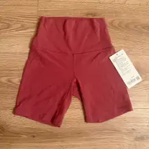 Lululemon Align Shorts 6” - size 2 (washed mauve)