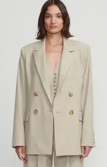 Hansen & Gretel Blazer XS New Neutral Minimalist