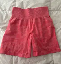 NVGTN Pink Camo Seamless Shorts