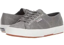 Superga Shoes 2750 Metallic Grey Silver Cotu Classic Sneakers 6.5