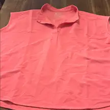 Figs Rafaela Coral Sleeveless Top 4x EUC