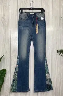 Driftwood NEW  Farrah Flare Jeans size 25 NWT