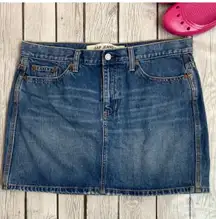 Jean Mini Skirt