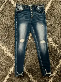 Distressed Skinny Jeans