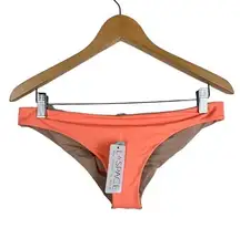 L*Space Emma Bitsy Cut Scrunch Butt Bikini Bottoms L Neon Sorbet NWT