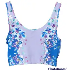 AE X NAITO Cropped Woman’s Limited Edition Floral Butterfly Cropped Tank