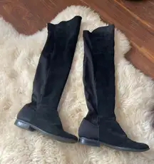 Black Suede Boots