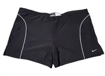 Nike Nwt Vintage Women's Black Dri-fit Lined Shorts Size XL