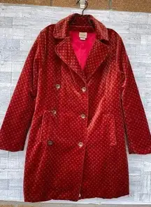 COPY - Todd Oldham Velvet Carpet Jacket  Vintage 1990s size small