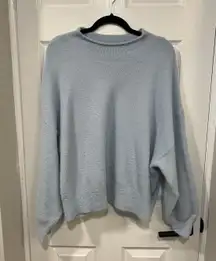 Blue Long Sleeve Sweater