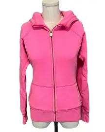 Aritzia TNA sportswear Pink zip up hoodie size Medium