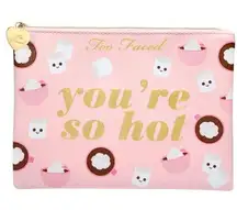 Too faced makeup pouch