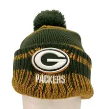 Green Bay Packers NFL Football Pom Pom Beanie