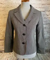 Pendleton Suit Jacket Blazer Two Tone Black White