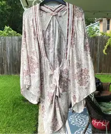 Willow & Root Swim Coverup Duster S