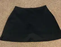 Girlfriend Collective Black A-Line Skirt