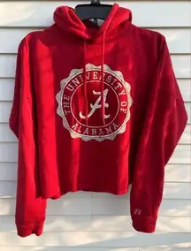 University of Alabama cropped hoodie