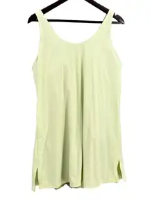 Outdoor Voices Exercise Dress Green Built In Shorts Tennis Pockets Size XXL