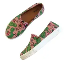 Melissa NEW  Ground Iii Cactus Printed Slip-on Sneaker size 8