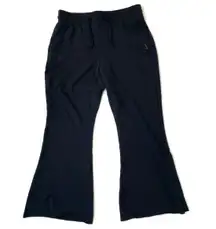 Vintage Dri-Fit Y2K Flare Raw Hem Drawstring Waist Sweatpants Size Medium