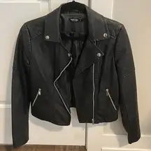 Faux Leather Jacket