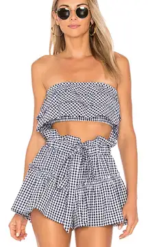 Gingham Matching Set