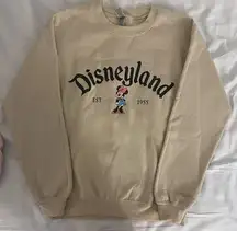 Disneyland sweatshirt in small color beige