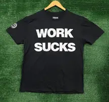 Blink-182 All the Small Things Work Sucks I Know Punk Rock Band T-Shirt Large