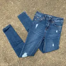 Wild Fable high rise distressed skinny jeans