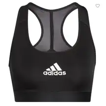 Adidas Women's Black Racerback Sport Bra Sz S
