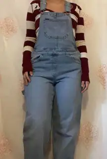 Denim overalls