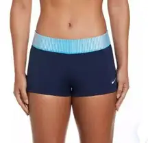 Nike Swim Kickshort Bikini Black/Blue size L