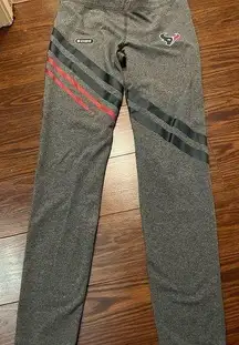 Womens Houston Texans under Armour heat gear gray leggings