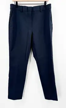 H&M Pants Women's Size 10 NWT Dark Navy Business Office Work Slacks Stretch