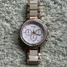 Kensie women’s pink/rose gold‎ watch fits a M sized wrist