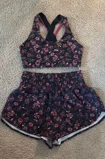 Old Navy Floral Athletic Set