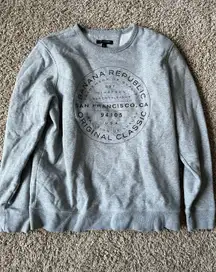 Grey Logo Crewneck