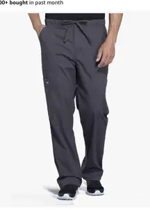 Cherokee Dark Grey Scrub Pants