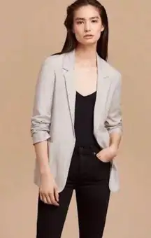 Talula Aritzia Gray Business Casual Academia Blazer Jacket Women’s Size 2
