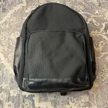 BEIS Sleek Black Travel Backpack