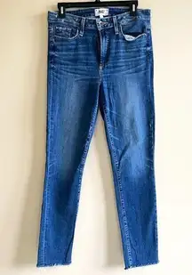 Paige Hoxton Ankle Peg High Rise Skinny Distressed Jeans‎ Ankle Womens Size 30