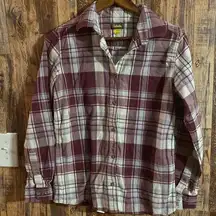 Cabela’s Women’s Stretch Flannel Shirt size medium