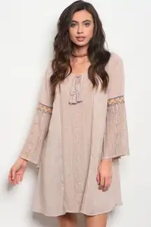 Taupe Dress M 