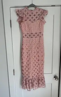 Just Me Midi Lace Dress