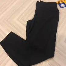 Lole Women’s Black Studio High Waist Ankle Length Leggings, Size L