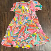 Olivaceous dress size small