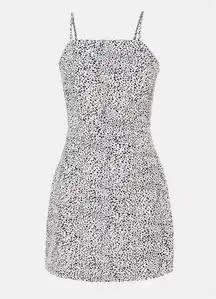 NEW MISSGUIDED Dalmatian open back dress