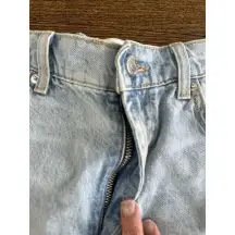 BDG Denim Shorts Women Size 29 Blue Light Wash High Rise Cheeky Cut Off D0614