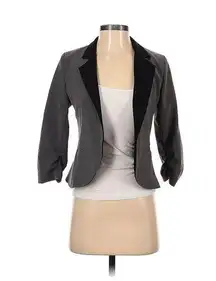 🌸 Bar III Gray & Black Blazer Size XS